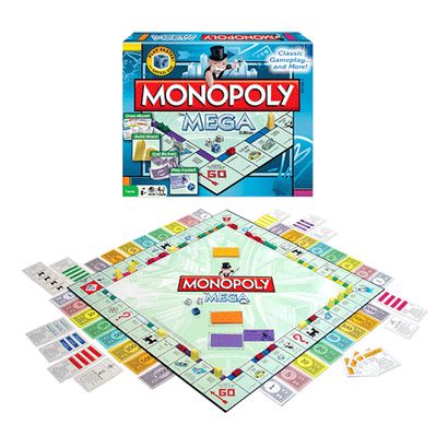 Buy Winning Moves Monopoly The Mega Edition