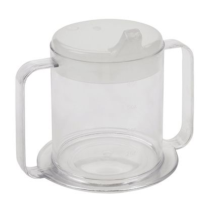 Buy Drive Lifestyle Clear Two Handle Cup