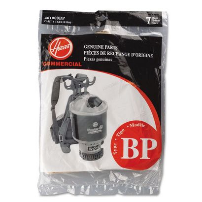 Buy Hoover Commercial Back Pack Disposable Vacuum Cleaner Liner