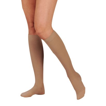 Buy Juzo Dynamic Soft Knee High 30-40 mmHg Compression Stockings With 3 cm Silicone Border