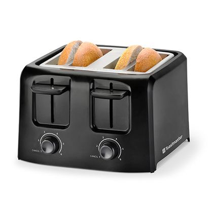 Buy Toastmaster 4-Slice Cool Touch Black Toaster