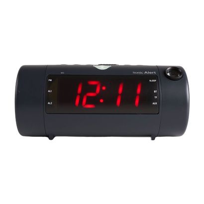 Buy Sonic Alert Super Loud Projection Alarm Clock With Bluetooth Speaker