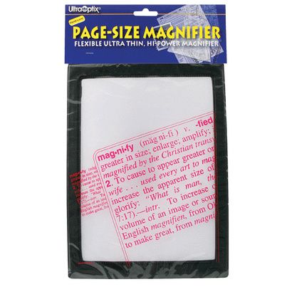 Buy Complete Medical Magnifier Full Page Reading Fresnel with Border