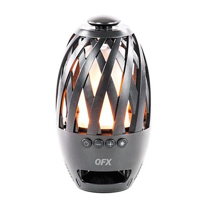 Buy QFX BT-350 Flame LED Water Resistant Bluetooth Speaker