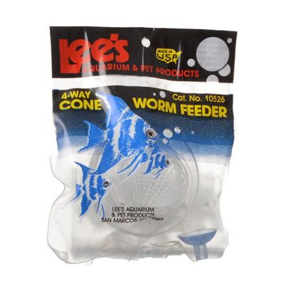 Buy Lees 4-Way Cone Worm Feeder