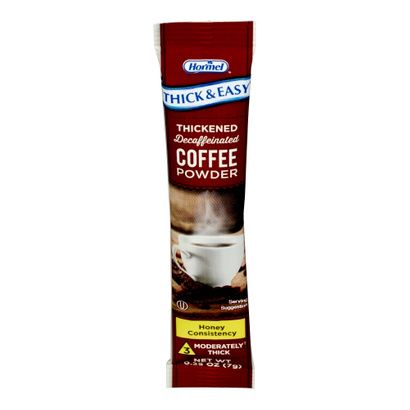 Buy Thick & Easy Thickened Decaffeinated Coffee Powder