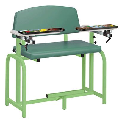 Buy Clinton Pediatric Series Spring Garden Extra-Wide Blood Drawing Chair