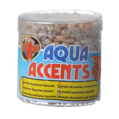Buy Zoo Med Aquatic Aqua Accents Aquarium Substrate - Light River Pebbles
