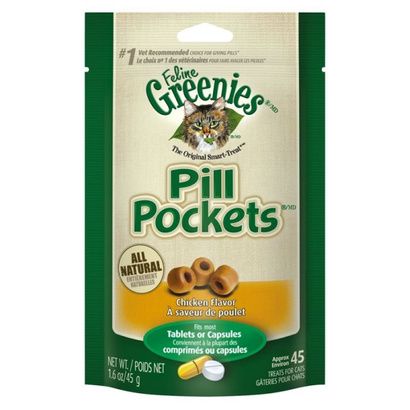 Buy Greenies Pill Pockets Chicken Flavor Cat Treats
