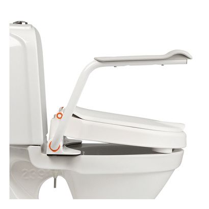 Buy Etac Hi-Loo Raised Toilet Seat with Armrests
