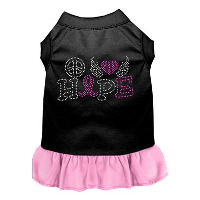 Buy Mirage Peace Love Hope Breast Cancer Rhinestone Pet Dress