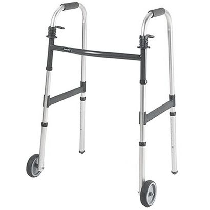 Buy Invacare I-Class Dual Release Adult Paddle Walker With Wheels