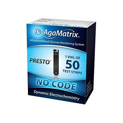 Buy Agamatrix WaveSense Presto End Fil Blood Glucose Test Strips