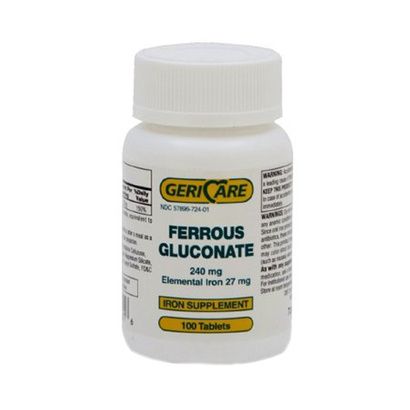 Buy Geri-Care Ferrous Gluconate Iron Supplement