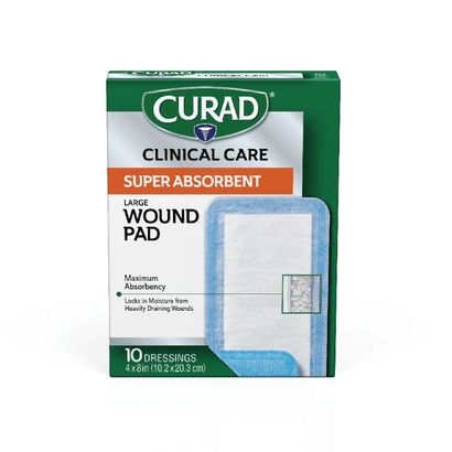 Buy Medline Curad Clinical Advances Super Absorbent Polymer Wound Dressings