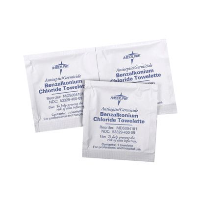 Buy Medline Benzalkonium Chloride Antiseptic Towelettes