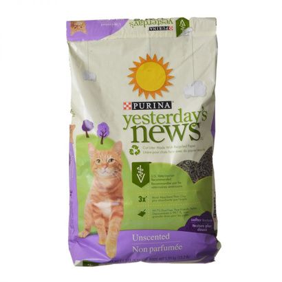 Buy Purina Yesterdays News Soft Texture Cat Litter - Unscented