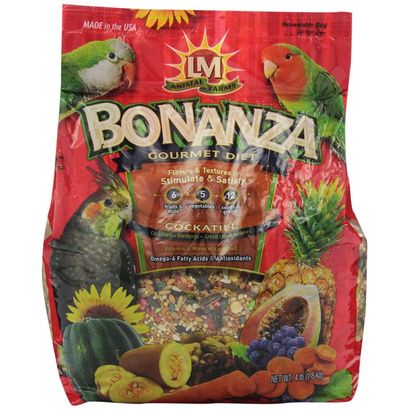 Buy LM Animal Farms Bonanza Cockatiel Gourmet Diet