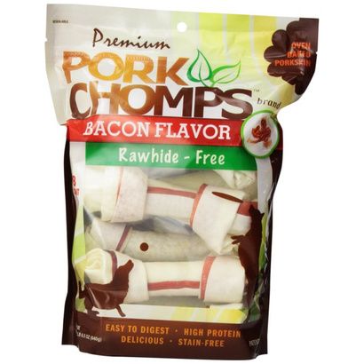 Buy Pork Chomps Premium Pork Knotz - Bacon Flavor