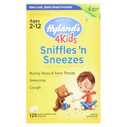 Buy Hylands 4 Kids Sniffles N Sneezes Quick-Dissolving Tablets