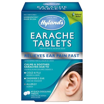 Buy Hylands Adult Earache Tablets