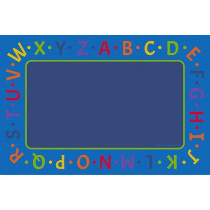 Buy Childrens Factory Alphabet Border Educational Rugs