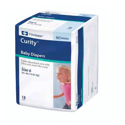 Buy Covidien Kendall Curity Ultra Fits Baby Diapers