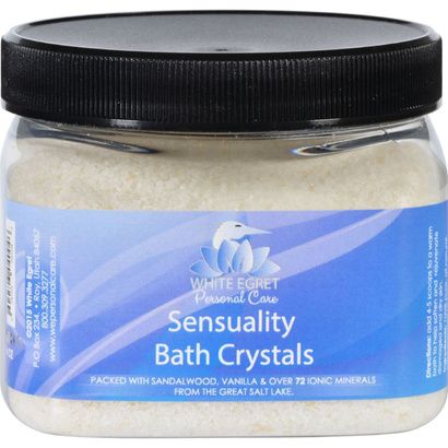 Buy White Egret Bath Crystals