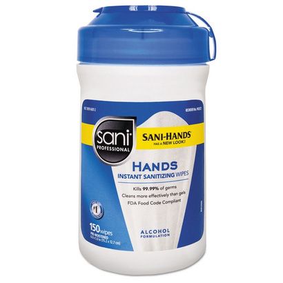 Buy Sani Professional Hands Instant Sanitizing Wipes