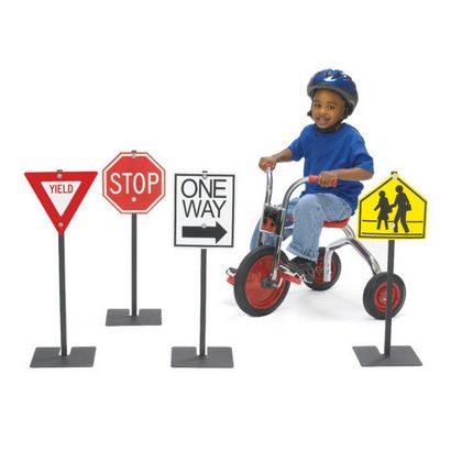 Buy Childrens Factory Angeles Traffic Signs Set