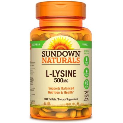 Buy SunDown Organics L-Lysine Vitamin Supplement