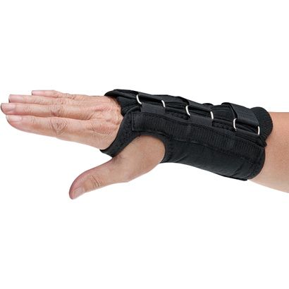 Buy Norco Black Short D-Ring Wrist Support