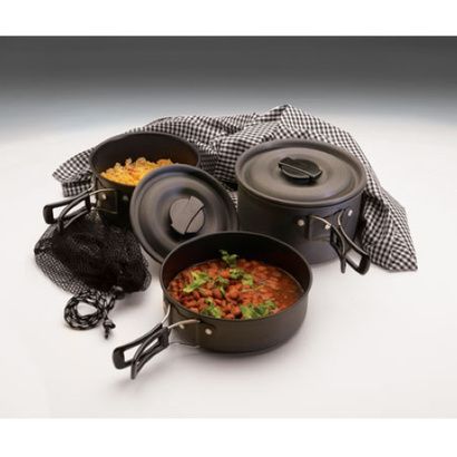 Buy Texsport Scouter Hard Anodized Cookware Set