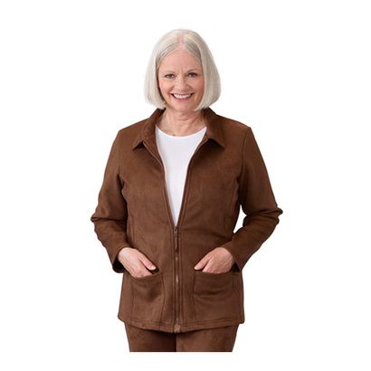 Buy Silverts Women Magnetic Zip Front Jacket