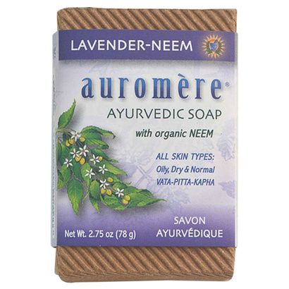 Buy Auromere Ayurvedic Lavender Neem Soap