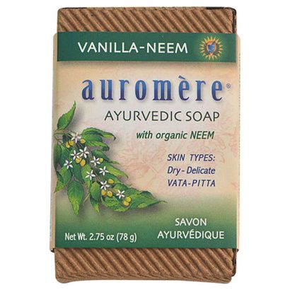Buy Auromere Ayurvedic Vanilla Neem Soap