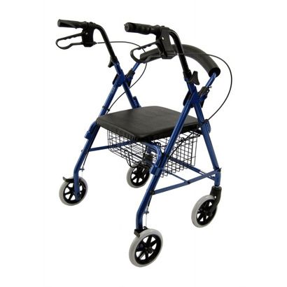 Buy Karman Healthcare R-4100 Aluminum Rollator With Low Seat