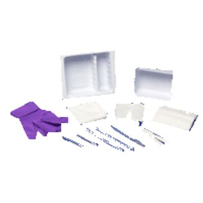 Buy Covidien Kendall Standard Trach Care Tray with Plastic Forceps