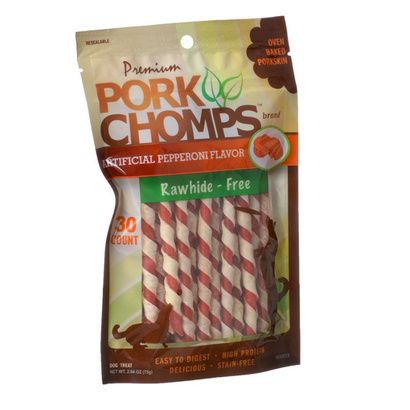Buy Pork Chomps Twistz Pork Chews - Pepperoni Flavor