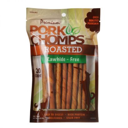 Buy Pork Chomps Twistz Pork Chews - Roasted