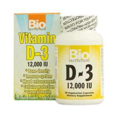 Buy Bio Nutrition Vitamin D-3 12000 IU Vitamin Supplement