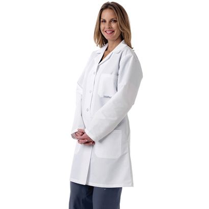 Buy Medline Ladies Full Length White Lab Coat
