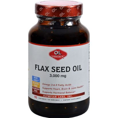 Buy Olympian Labs Flax Seed Oil Dietary Supplement
