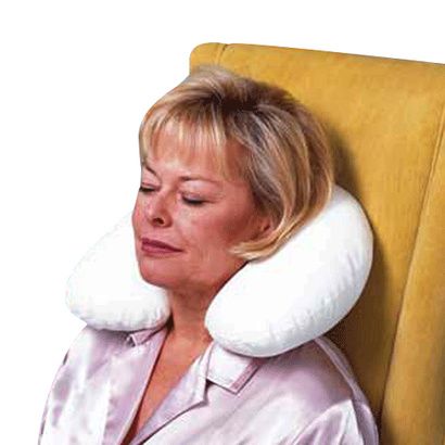 Buy Hermell Softeze Allergy Free Crescent Pillow