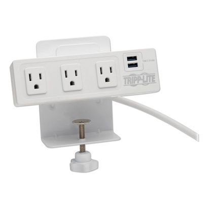Buy Tripp Lite Three-Outlet Surge Protector with Two USB Ports