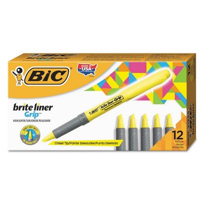 Buy BIC Brite Liner Grip Pocket Highlighter