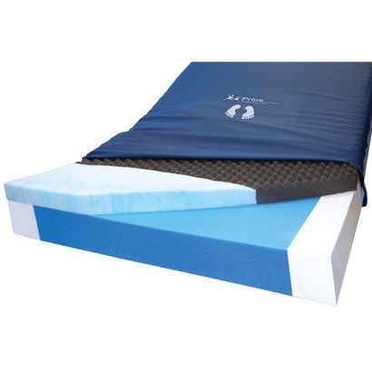 Buy Prius Healthcare RLX Dual Layer Foam Replacement Mattress with Visco Elastic Foam Foot Section