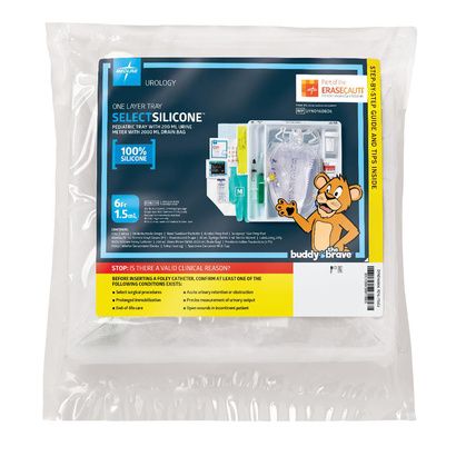 Buy Medline 100% Silicone Erase Cauti Pediatric One Layer Foley Catheter Tray