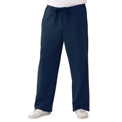 Buy Medline Newport Ave Unisex Stretch Fabric Scrub Pants with Drawstring - Navy