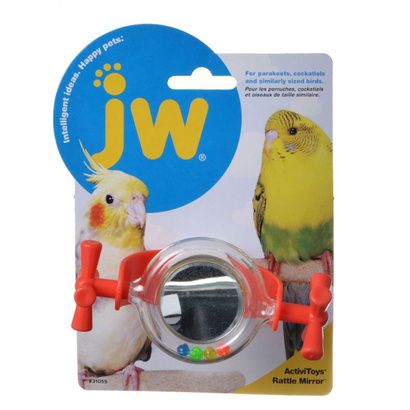 Buy JW Insight Rattle Mirror Bird Toy